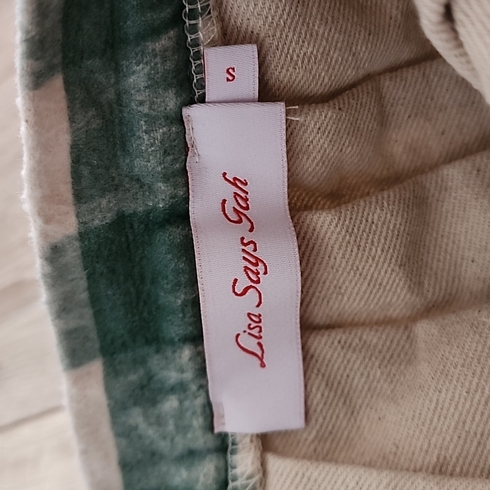 Lisa Says Gah Rory Plaid Cotton Skirt - Picture 4 of 7